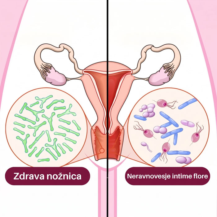 Zdrava vs nezdrava vagina